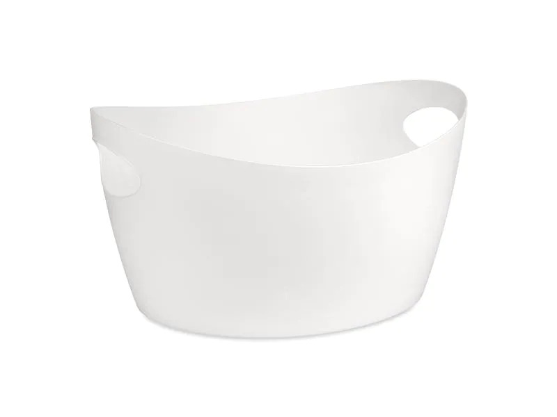 Koziol Wäschekorb  Bottichelli M 4.5 l, Weiss matt/Weiss