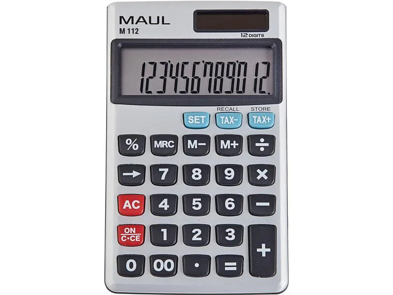 Maul Taschenrechner M112 Silber