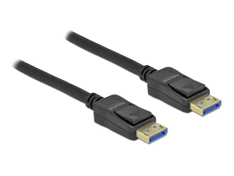 Delock Kabel 10K 60Hz, 54Gbps DisplayPort - DisplayPort, 1 m