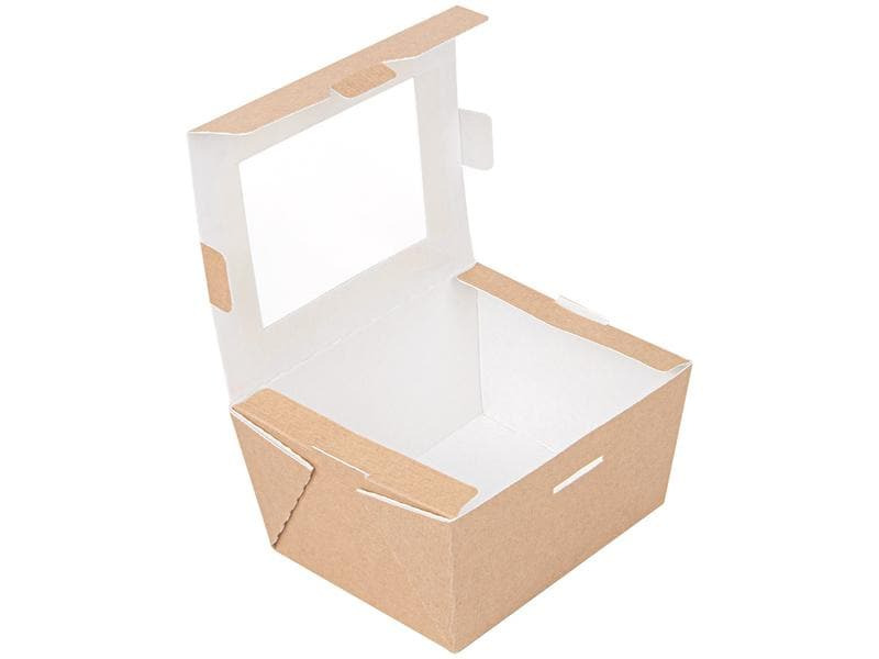 Garcia de Pou Menübox mit Sichtfenster, 780 ml, 50 Stück