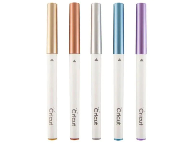 Cricut Stifteset Metallic 5 Stück