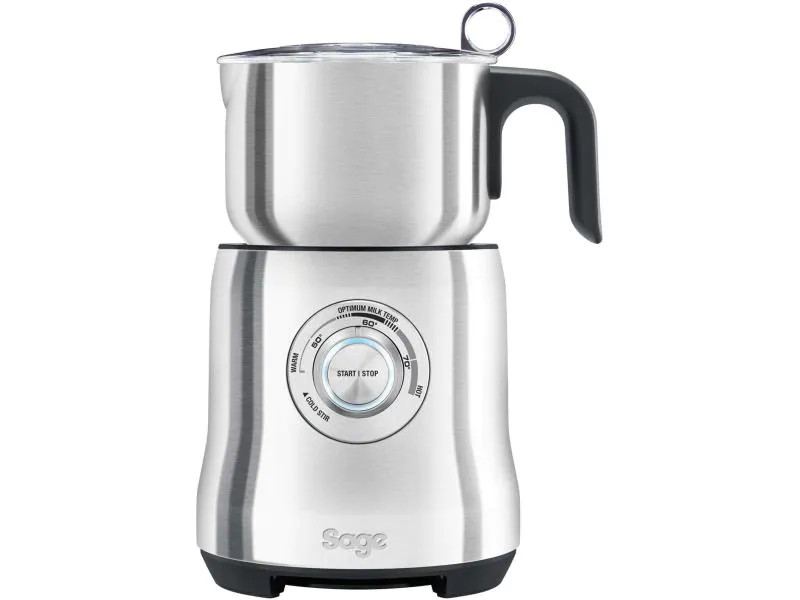 Sage Milchschäumer Milk Café Silber
