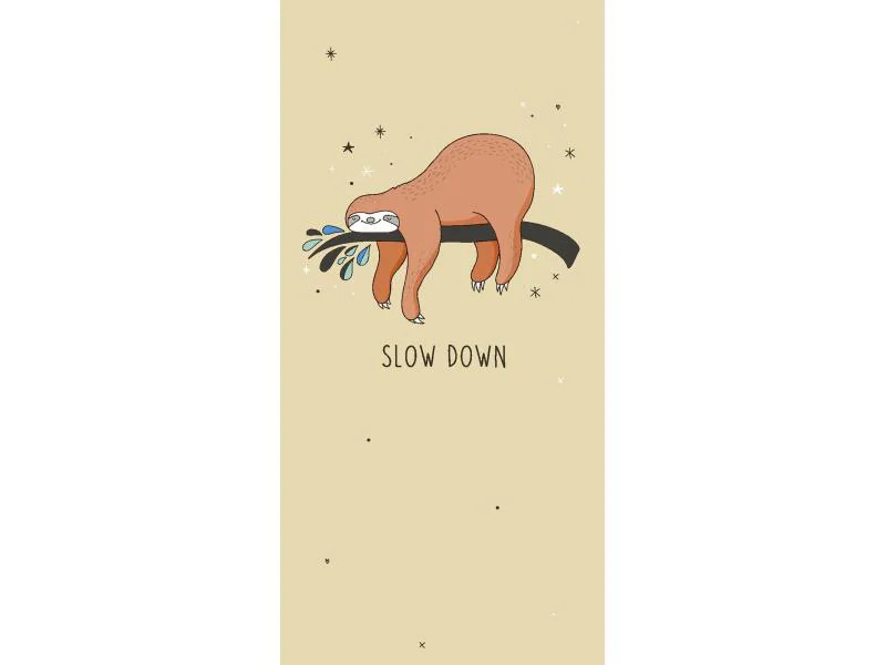 Paper + Design Taschentücher Slow down 1 Stück
