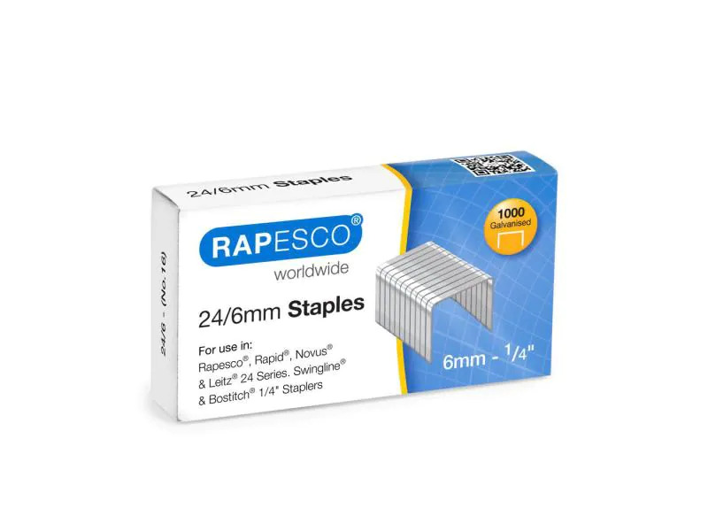 Rapesco Heftklammer 24/6  1000 Stück