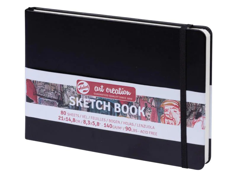 Talens Zeichenblock A5 Schwarz