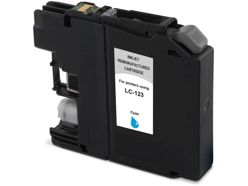Generic Ink Tinte Brother LC123C Cyan