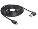 Delock USB 2.0-Kabel EASY-USB USB A - Mini-USB B 5 m