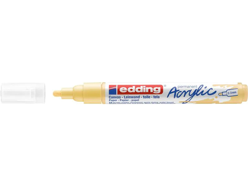 edding Acrylmarker 5100 Medium, Hellgelb