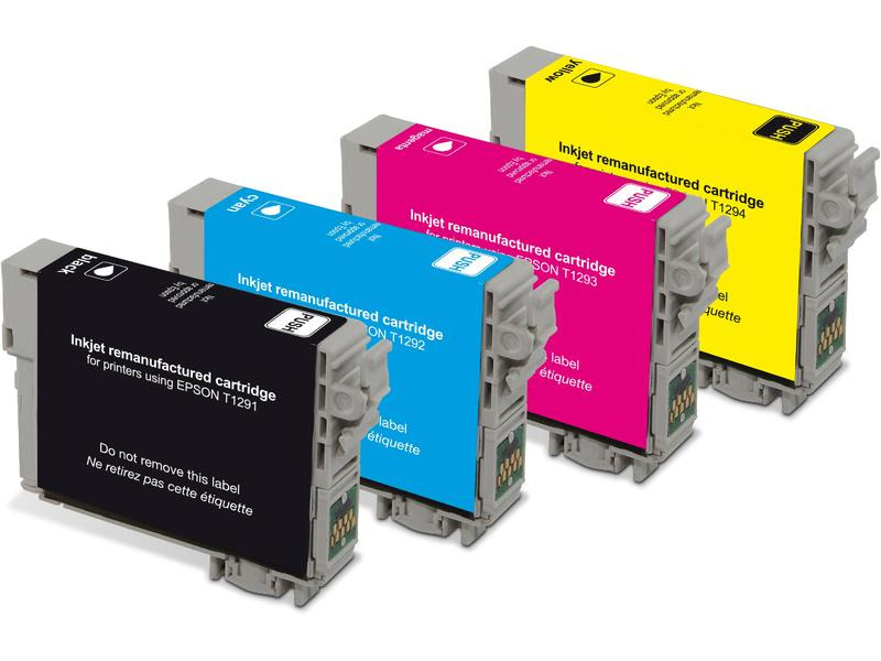 Generic Ink Tinte Epson T1291 Multipack Black/Cyan/Magenta/Yellow