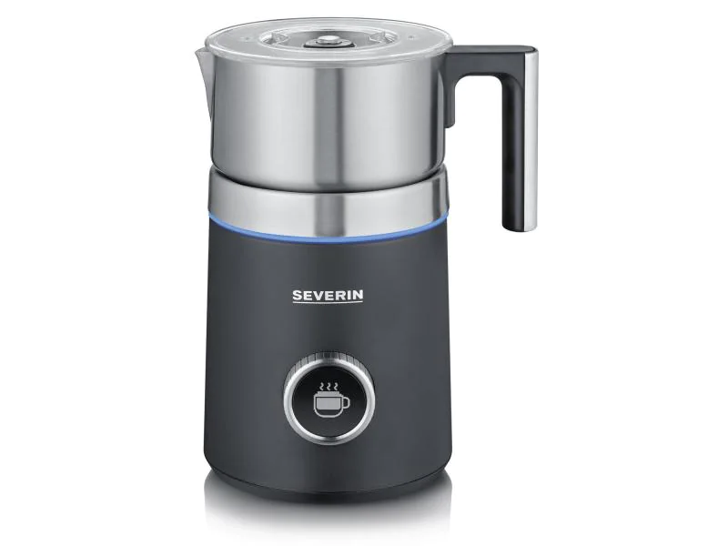 Severin Milchschäumer SM 3587 Silber/Schwarz