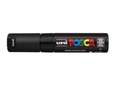 Uni Permanent-Marker POSCA 8 mm Schwarz
