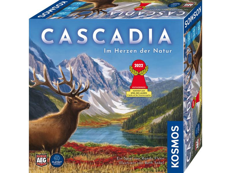 Kosmos Familienspiel Cascadia – Im Herzen der Natur