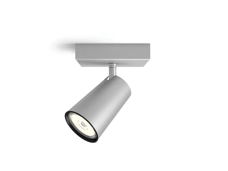 Philips Aufbauspot Paisley, GU10, 5.5 W, Silber