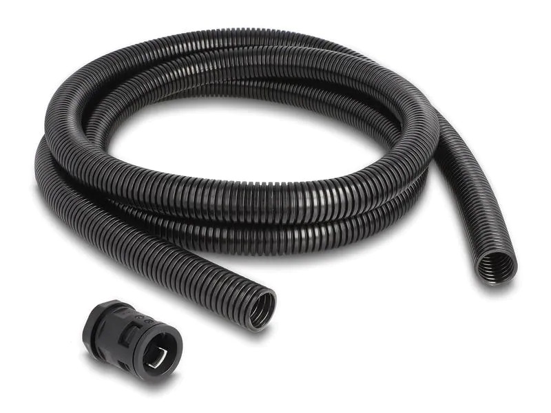 Delock Kabelschlauch 2 m x 21.2 mm Schwarz