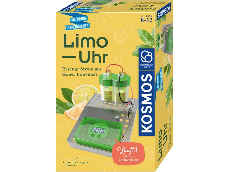 Kosmos Experimentierkasten Limo-Uhr