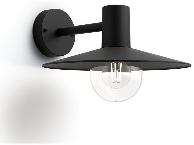 Philips Wandleuchte Skua, E27, 42 W, Schwarz