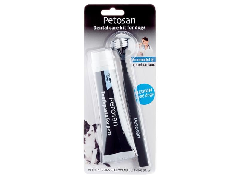 Petosan Zahnreinigung Dental Kit Zahnpasta &amp; Bürste, M