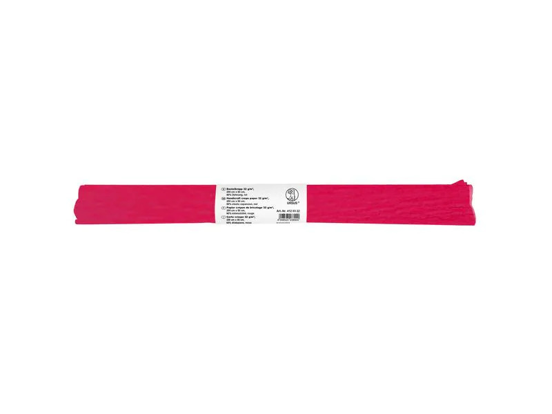 URSUS Krepppapier 50 cm x 2.5 m, 32 g/m², Rot