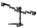 Multibrackets Monitor-Standfuss Basic Triple bis 8 kg – Schwarz