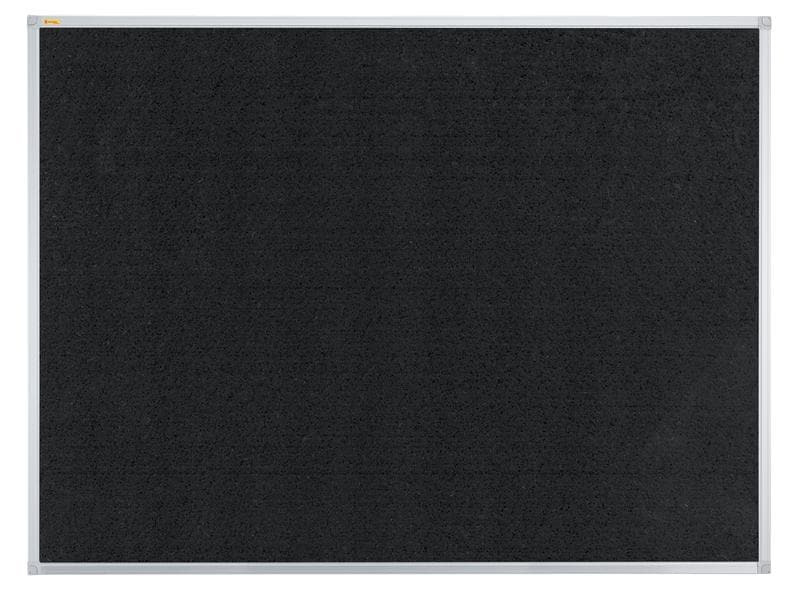 Franken Pinnwand X-tra!Line 90 cm x 180 cm, Schwarz