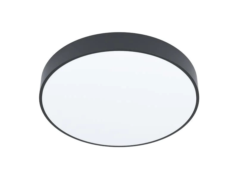 EGLO Leuchten Deckenleuchte ZUBIETA-A 1x 18 W, Schwarz/Weiss