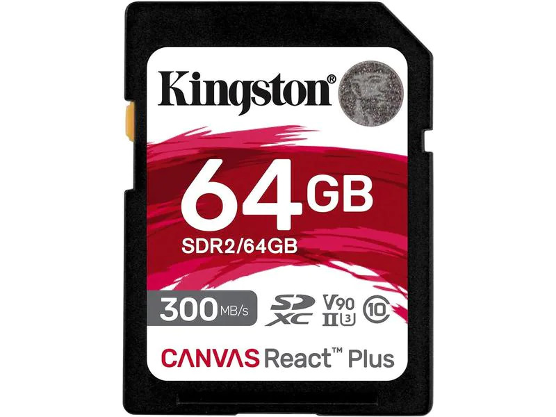 Kingston SDXC-Karte Canvas React Plus 64 GB