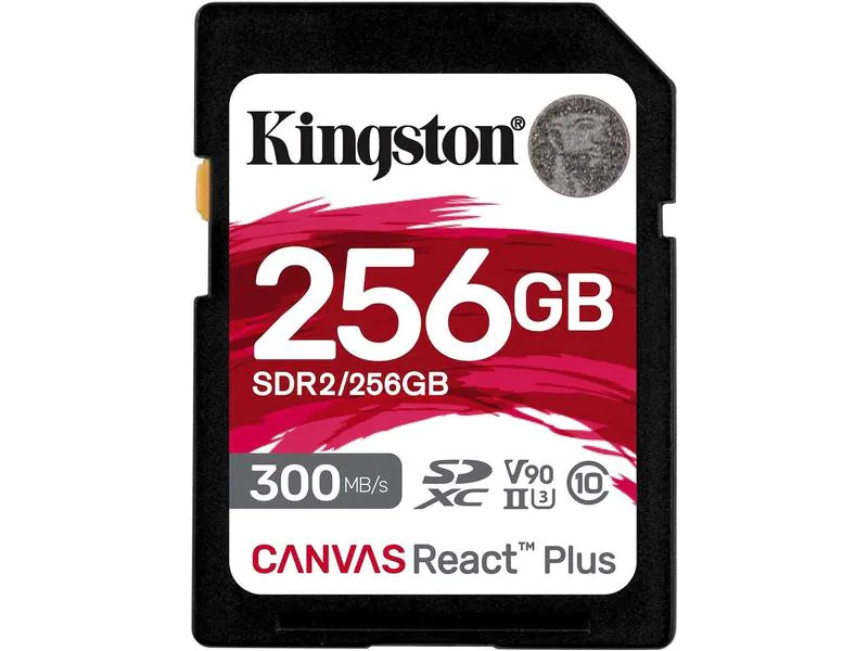 Kingston SDXC-Karte Canvas React Plus 256 GB
