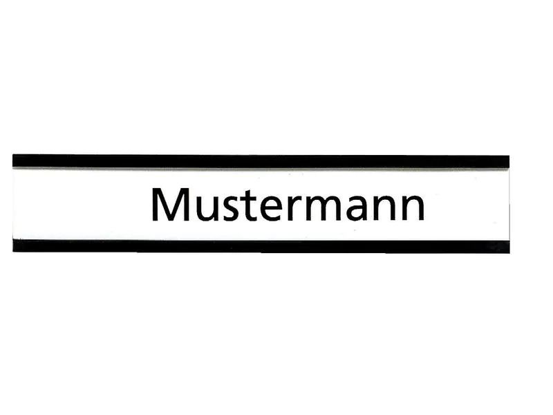 Franken Magnetschild 75 x 20 mm, Braun, 10 Stück