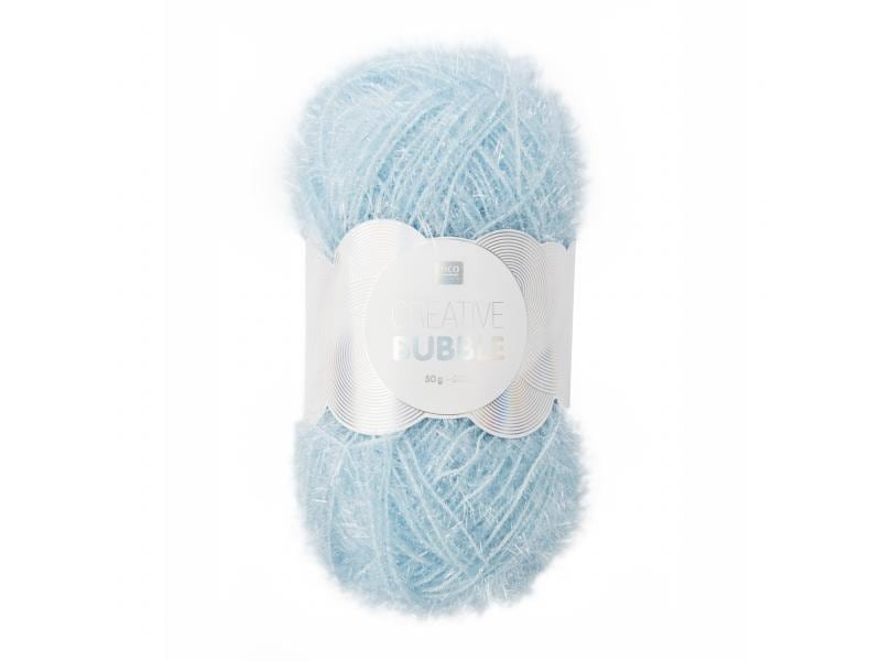 Rico Design Wolle Creative Bubble 50 g Hellblau