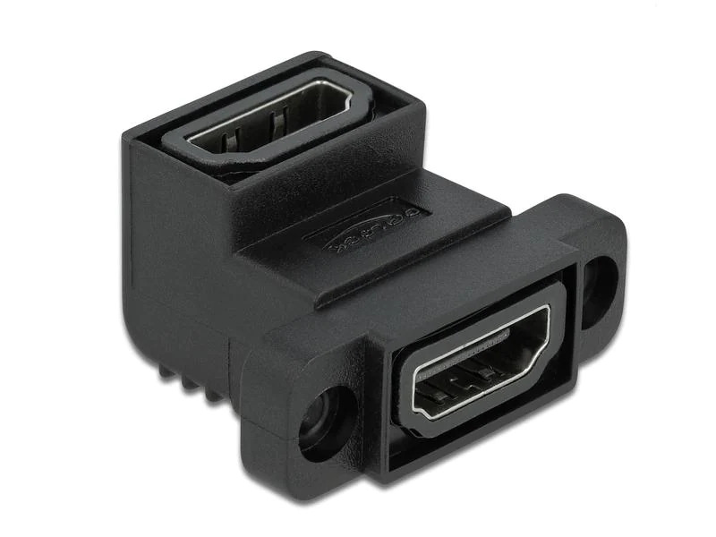 Delock Adapter gewinkelt HDMI - HDMI