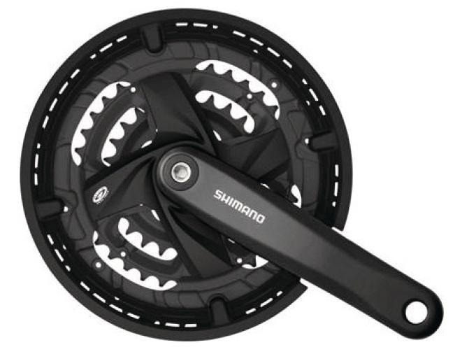 Shimano Kurbelgarnitur FC-M371-L 4-kant, 175 mm