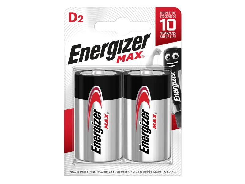 Energizer Batterie Max Mono D  2 Stück