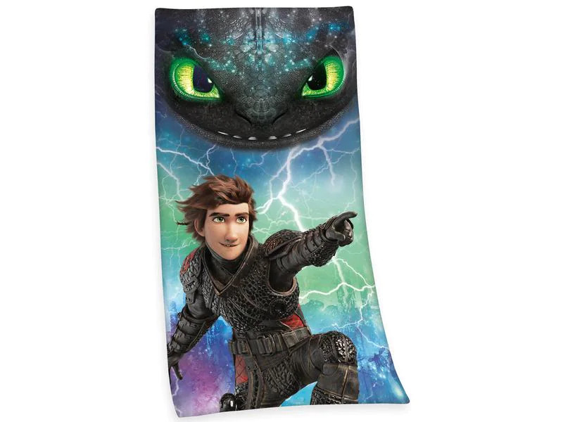 Herding Duschtuch Dragons 75 x 150 cm, Mehrfarbig