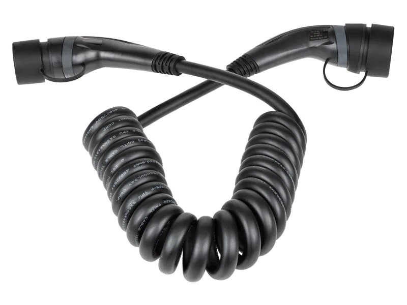 FURBER.power Ladekabel ODIN Typ 2 22kW 5 m Spiral