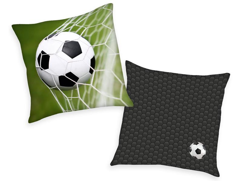 Herding Kissen Fussball 40 cm x 40 cm