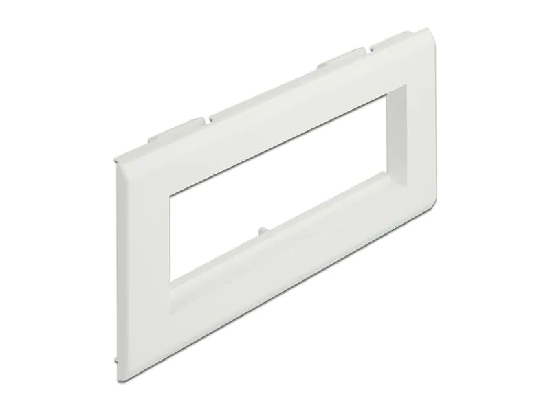 Delock Easy 45 Modulträger für Geräteeinbaukanal 175 x 80 mm