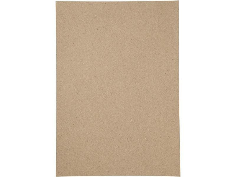 Creativ Company Bastelpapier 120 g, 20 Blatt, Braun
