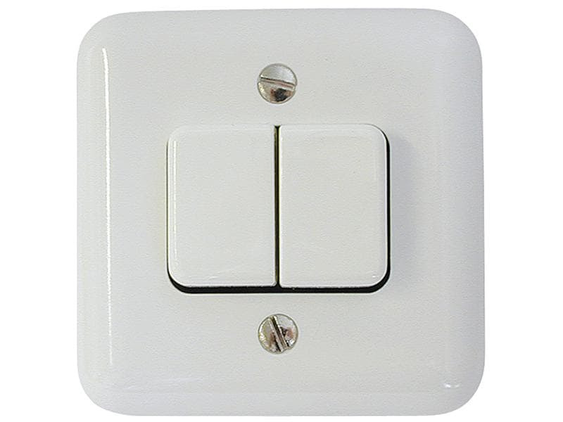 Mica AP-Schalter Doppel