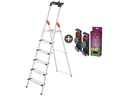 Hailo Bockleiter L80 ComfortLine Garden 6 Stufen