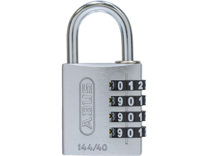 Abus Zahlenschloss 144/40 Silber