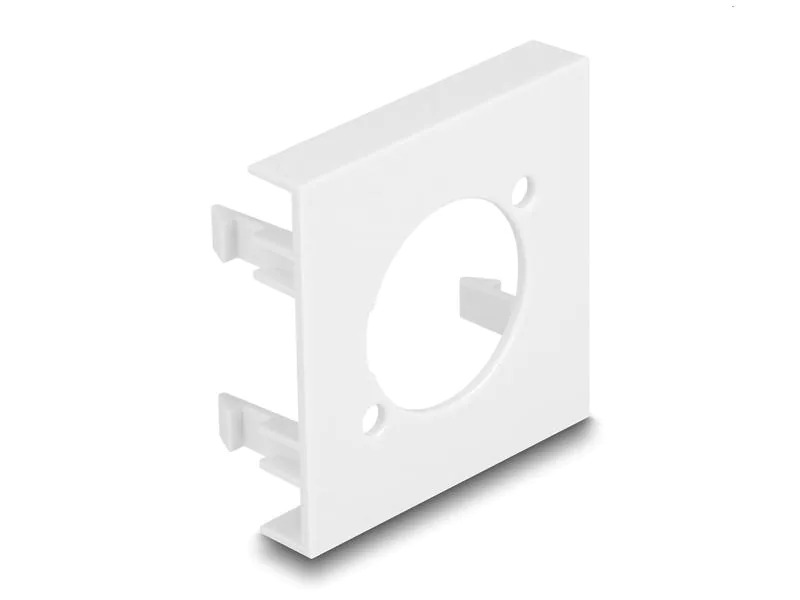 Delock Easy 45 Modulblende Loch-Ausschnitt D-Typ 5 Stück, Weiss