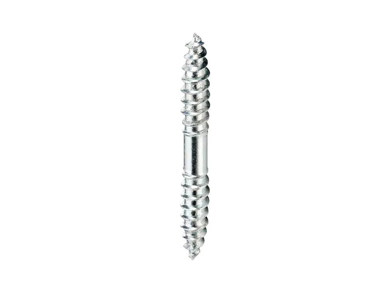 Krafter Stockschrauben, Stahl verzinkt 4.4 x 50 mm, 4 Stück