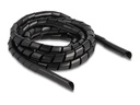 Delock Spiroschlauch flexibel 2 m x 14 mm Schwarz