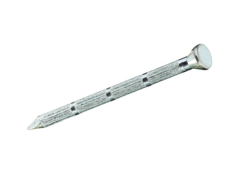 Krafter Stahlnägel geriffelt, verzinkt 3,5 x 35 mm, 10 Stück
