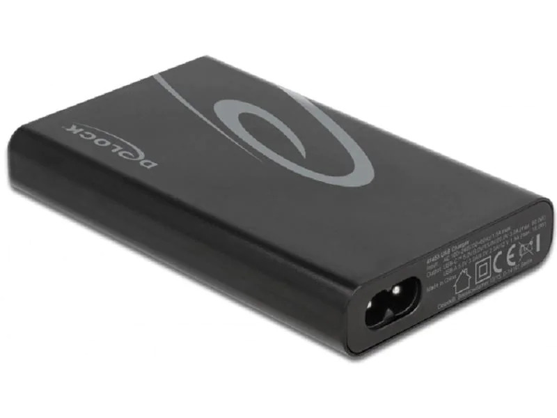 Delock USB-Wandladegerät 2x USB-C Power Delivery, 1x USB-A, 60W