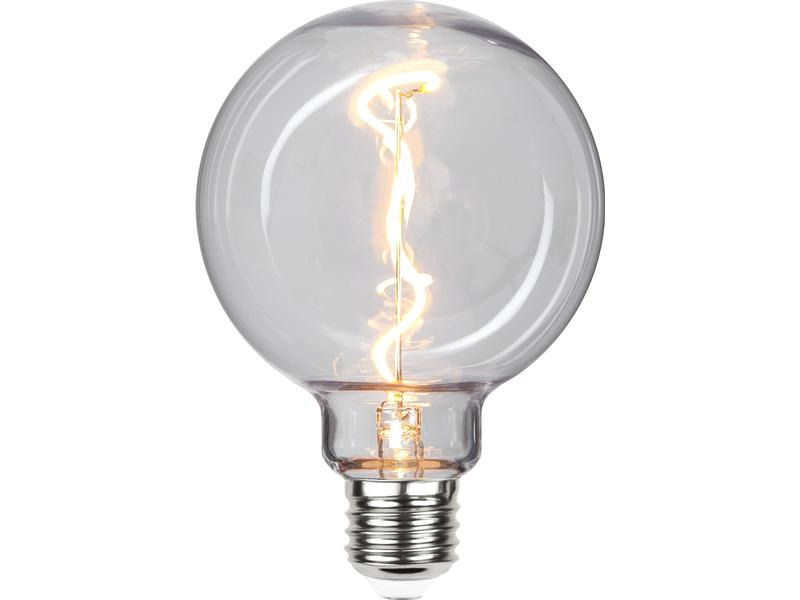 Star Trading Lampe LED Filament, 1 W, E27, Warmweiss