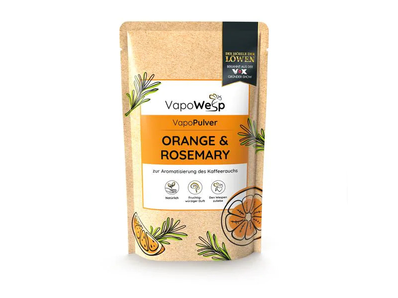 VapoWesp Ersatzkräuter Orange &amp; Rosmarin, 100 g