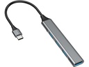 4smarts USB-Hub 4in1 Compact Hub USB-C – USB-A 2.0/USB-A 3.0