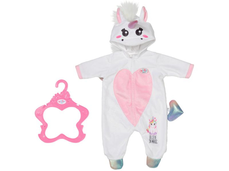 Baby Born Puppenkleidung Einhorn Kuschelanzug 43 cm