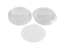 Creativ Company Bügelperlen Platten Kreis Transparent